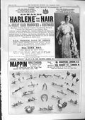 Antique Old Print 1901 Harlene Hair Restorer Mappin Brothers Cheapside London