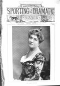 Old Antique Print 1901 Photograph Miss Margaret Macintyre Beautiful Lady 20th