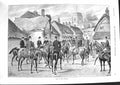 Old 1901 Hunting Horses Lost Village Theatre Waller Lawrence Millison Victorian