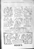 Old 1901 Advertisement Ridge'S Food Baby Serpent Snake Cartoon Drawin Victorian