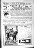 Antique Old Print 1901 Eno Fruit Salt Antiseptic Bovril Horse Cart Transport