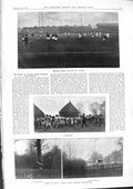 Old 1901 Ireland England Rugby Dublin Thames Cross Country Theatre Ca Victorian