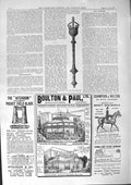 Old Print 1901 Mace Hampstead Boulton Paul Maple Furniture Beechams Pills 20th