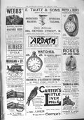 Old Print 1901 Tautz Ardath Mappin Webb Carter'S Liver Pills Morgan Webbs 20th