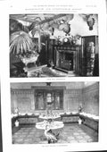 Old 1901 Marlborough Sandringham House Kennels Dead Stuffed Tiger Ind Victorian