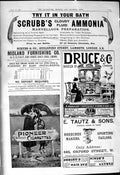 Old Print 1901 Scrubbs Ammonia Pioneer Cigarettes Tautz Druce Seegers Dye 20th