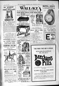 Old Print 1901 Wallace Mappin Webb Beechams Pills Aitchison Pocket Glass 20th