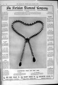 Antique Old Print 1901 Parisian Diamond Company Regent Burlington Jewellery