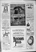 Antique Print 1901 Pioneer Cigarettes Beechams Pills Mappin Webb Aitchison 20th