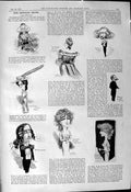 Old 1901 Captious Critic Lion Hunters Ritson West Pug Dog Bingo Dubli Victorian
