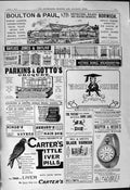 Old Print 1901 Boulton Paul Carters Pills Mappin Parkins Gotto Blackwell 20th