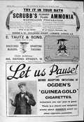 Old 1901 Scrubbs Ammonia Ogdens Cigarettes Kodak Photography Robinson Victorian