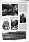 Old 1901 Great Western Railway Wishing Well Upway Donington Castle Do Victorian