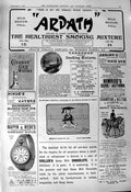 Old Print 1901 Ardath Smoking Mixture Mappin Webb Watches Varsity Himrod 20th