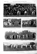 Old 1901 London Harriers Kennington Oval Cricket Jupp Hammond Densham Victorian