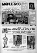 Old 1901 Maple Furnishing Hammond Hunting Ardath Tobacco Mappin WebbVictorian