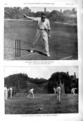 Old 1901 Cricket Bowling Dr. Grace Dutch Nets Sydenham Hurlingham Hun 20th