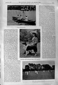 Old 1901 Cricket Ladies Frost Deveson-Jones Sheriff Angier Fitzgerald 20th