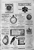 Old 1901 Robertsons Whisky Sanitas Carter'S Liver Pills Mappin WebbVictorian