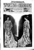 Old 1901 Mrs Patrick Campbell Paula Tanqueray Royalty Theatre Actress Victorian