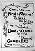 Antique Print 1901 Cadbury'S Cocoa Gsmith Silversmith Sword Honour Turner 20th