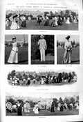 Old 1901 Western Meeting Weston-Super-Mare Archers Brooks-King Hussey Victorian