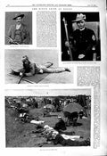 Old 1901 Bisley Shooting Morris Ommundsen Comber Cricket Lockwood Sig Victorian