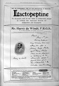 Antique Print 1901 Lactopeptine Dyspeptic Harry Windt Pearl Necklace Mappin