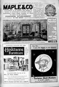 Old Print 1901 Maple Hewetsons Tobacco Carters Liver Pills Bensons Watch 20th