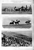 Old 1901 Brighton Horse Races Edwardes Norah Reiff Madden Up Doricles Victorian