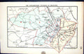 Old Print Stanford Map 1885 Parliamentery Divisions Bradford England Plan 19th