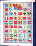 Old Flags Nations Bacon 1911 British Standard Red Ensign Egypt Morocc 20th