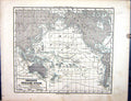 Old Emil Von Sydow?S Schul-Atlas 1870 Map Grosse Stiller Ocean Austra Victorian