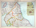 Old England Wales Manchester Newcastle Isle Man North Sea Bartholomew