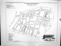 Old Fleury Map Paris France Plan 1834 Quartier Feydeau Faubourg Montm 19th