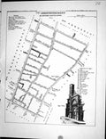 Old Fleury Map Paris France Plan 1834 Quartier Sainte-Avoye Mont-De-P 19th