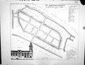 Old Fleury Map Paris France Plan 1834 Quartier L'Ile Louis Hotel Vill 19th