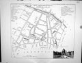 Old Quartier De La Monnaie D'Aquin Fleury Map Paris France Plan 1834 19th