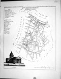 Antique Print Fleury Map Paris France Plan 1834 Quartier Jacques St. Marcel