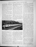 Old Collier Photograph Stream-Line Train Union Pacific Railroad 1936 20th