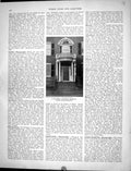 Antique Print Collier Photograph 1936 Colonial Doorway Salem Massachusetts 20th