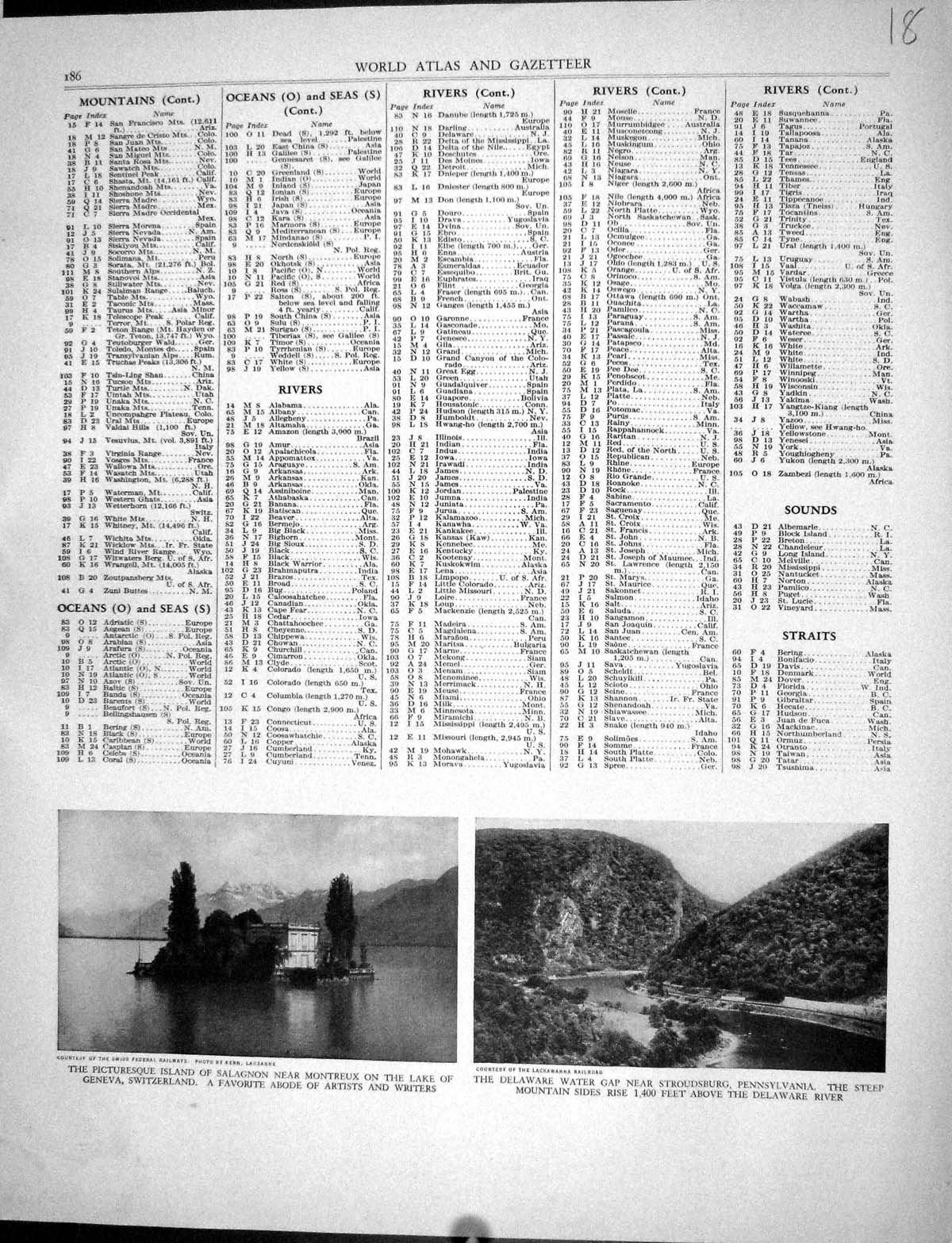 Old Collier 1936 Salagnon Montreux Lake Geneva Switzerland Delaware W 20th