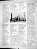 Antique Old Print Collier 1936 Jumma Musjid Mosque Delhi India GriswDetroit