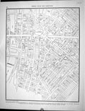Antique Old Print Collier 1936 Map Business Centre Rochester New York Brazil