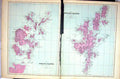 Old Antique Print Bacon Map 1883 Damaged Orkney Shetland Pentland Firth 19th