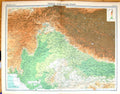 Antique Print Times Map 1922 India Arabian Sea Great Rann Cutch Afghanistan