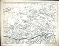 Antique Old Print C1860 Lowry Map Chinese Empire Lithang Shigatze Khatmandu
