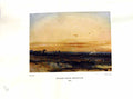 Antique Old Print NettlefGrundy 1933 Water Sunset Scene Richard Bonnington 20th