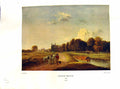 Antique Print NettlefGrundy 1933 Oil Painting View Eton River Boat Horse Ed