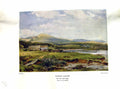 Antique Print NettlefGrundy 1933 Water River Scene Cottages Hills Thomas Co